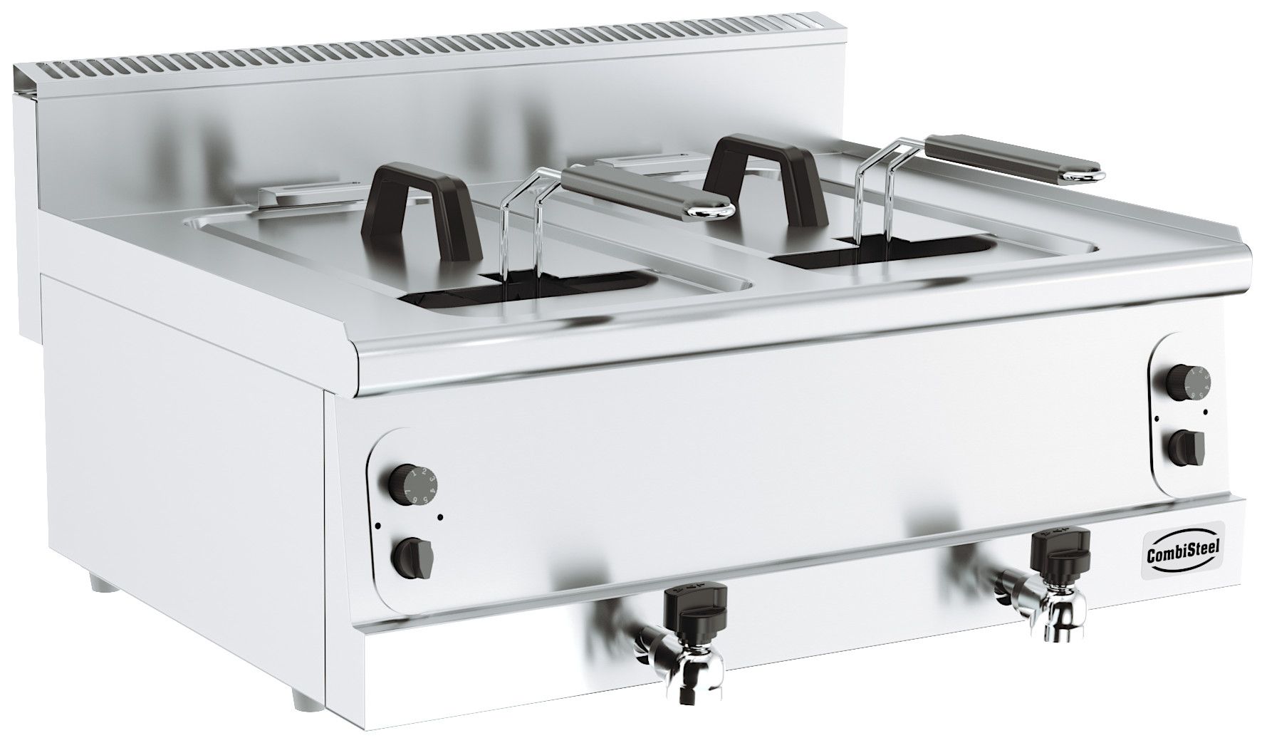 BASE 600 FRITEUSE GAS 2X8L**ACHTUNG, 800MM BREITE**
