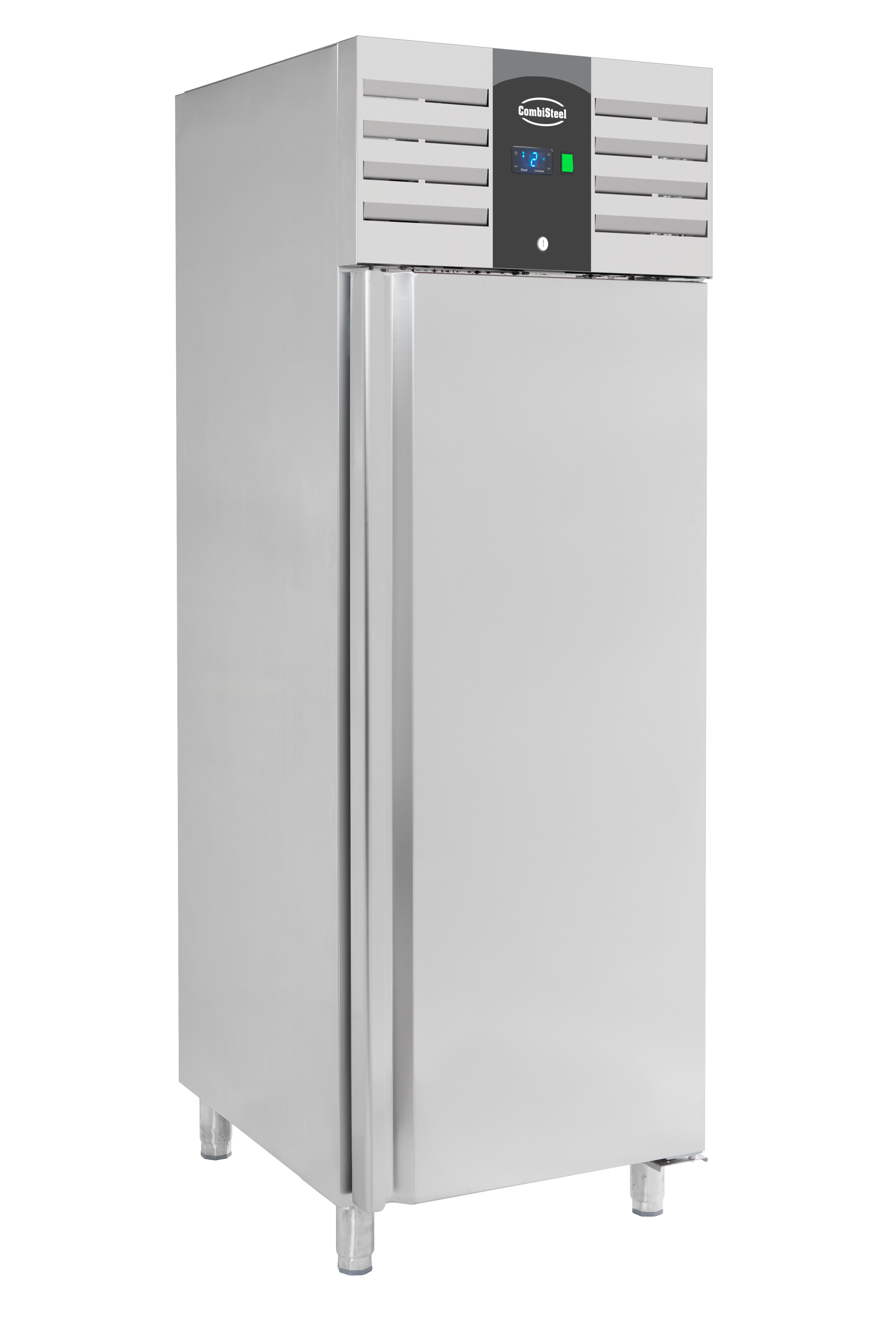 KÜHLSCHRANK EDELSTAHL 1 TÜR
