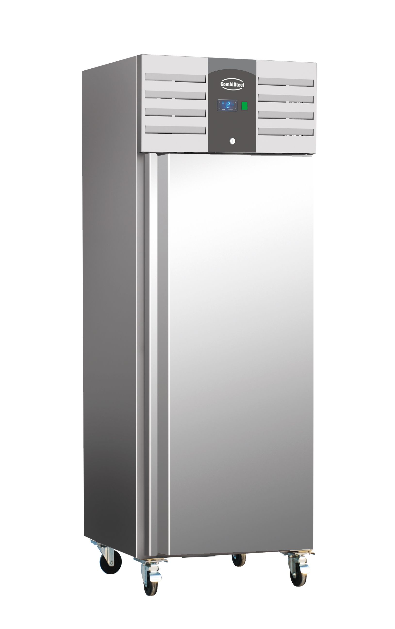 KÜHLSCHRANK EDELSTAHL +ALU 600 LTR STATIC