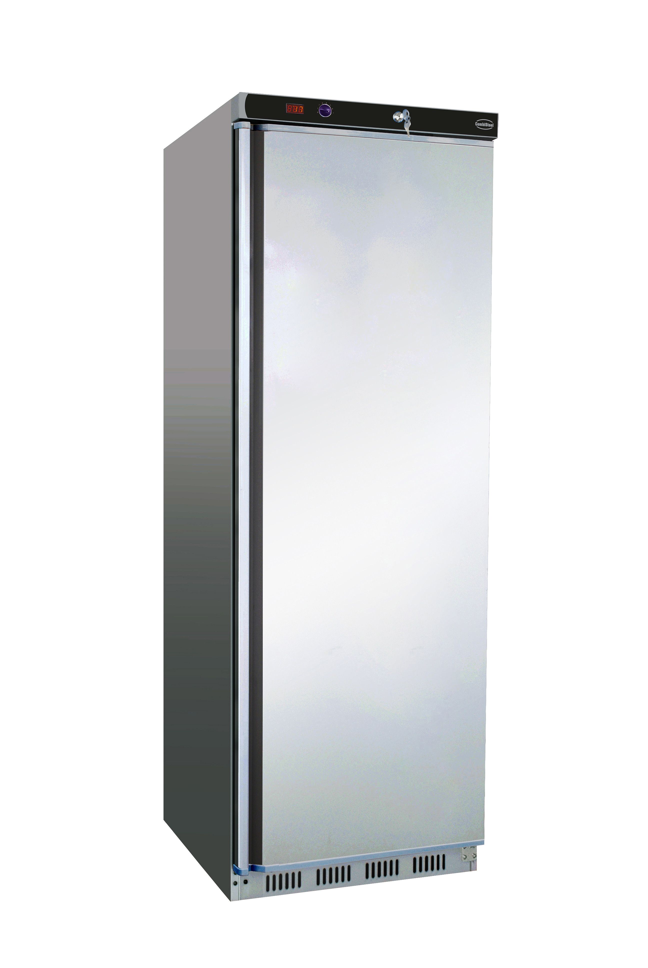 TIEFKÜHLSCHRANK EDELSTAHL 1 TÜR