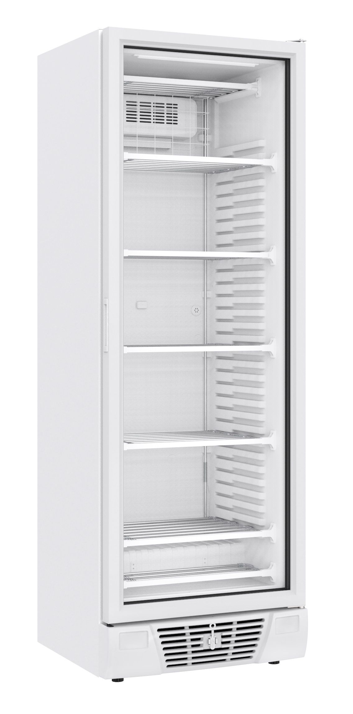 Tiefkühlschrank 1 Glastür 382L